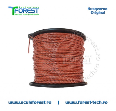 Fir motocoasa (damil) 3mm rola 210m Husqvarna Whisper Twist - Img 3