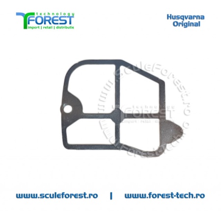 Garnitura metalica originala pentru suport filtru aer la drujba Husqvarna 120 Mark II, 235, 235e, 240, 240e - Img 2
