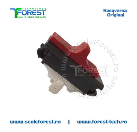 Intrerupator original pentru drujba Husqvarna 365, 365 X-TORQ, 371XP, 372XP, 372XP X-TORQ, 385XP, 390XP, Jonsered CS2171 si motocoasa Husqvarna 232R, 235R, 235RII, 324RX, 343RX, 345RX, 345FX, 345FXT - Img 5
