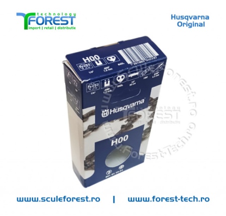 Lant drujba Husqvarna 12"(30cm), 32 dinti, pas 1/4", canal 1.3mm H00 - Img 2