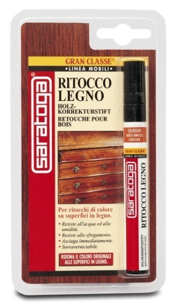 Marker retus lemn culoare FRASIN - marker in blister - Img 1