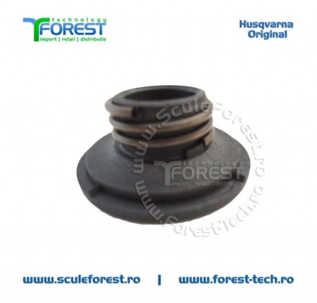 Melc ulei (pinion) original pentru pompa ulei drujba Husqvarna 340, 340e, 345, 345e, 445, 445II, 445S, 450, 450II, 450S, 450X, Jonsered CS2145, CS2150, CS2245, CS2250, McCulloch CS450 - Img 3