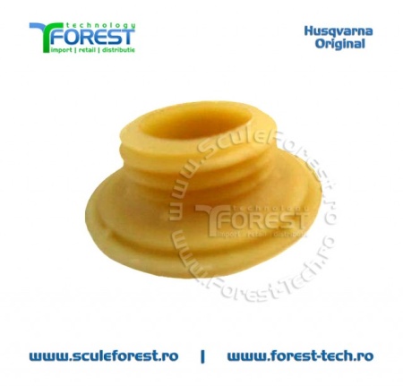 Melc ulei (pinion) original pentru pompa ulei drujba Husqvarna 351, 353 - Img 3