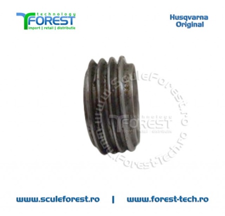 Melc ulei (pinion) original pentru pompa ulei drujba Husqvarna 40, 51, 55, Jonsered CS2050 - Img 3