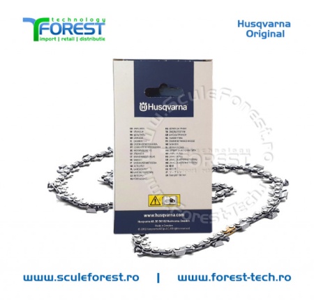 Pachet 5 lanturi drujba Husqvarna X-CUT 14"(35cm), 26 dinti, pas 3/8, canal 1.3mm S93G - Img 4