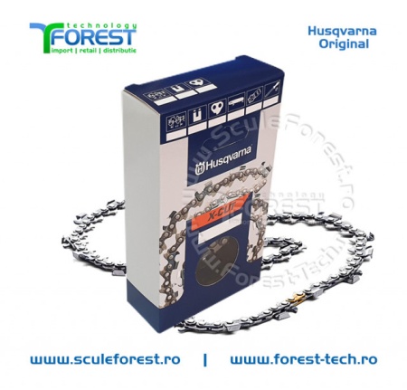 Pachet 5 lanturi drujba Husqvarna X-CUT 18"(45 cm), 34 dinti, pas 3/8, canal 1.5mm C85 - Img 2