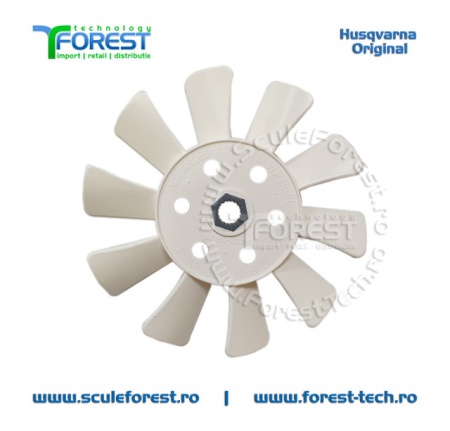Paleta la ventilatorul cutiei de viteze la tractoarele Husqvarna TC 142T - Img 2