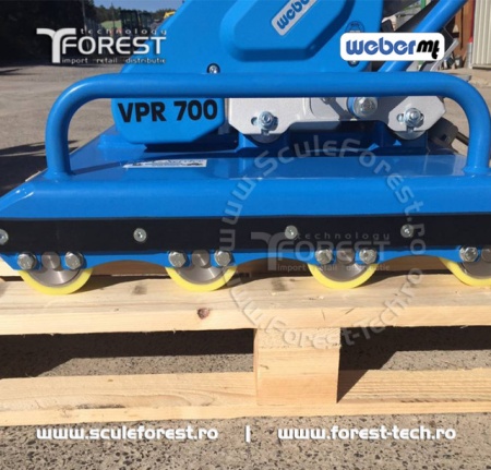 Placa compactoare cu role WEBER VPR 700 ptr. dale, pavaje - Img 6