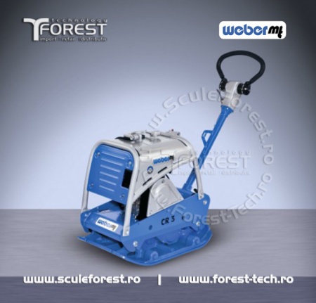 Placa compactoare reversibila WEBER CR 3 Hd - motor benzina Honda - Img 4