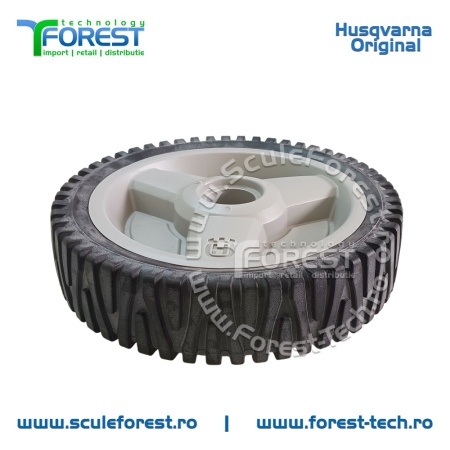 Roata fata originala pentru masina tuns gazon Husqvarna LC153, LC53 - Img 5
