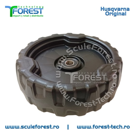 Roata fata originala pentru masina tuns gazon Husqvarna LC247, LC247S, LC247i, LC347iVX - Img 4