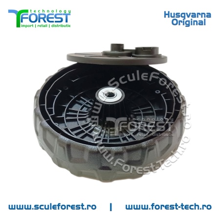 Roata spate originala KIT pentru masina tuns gazon Husqvarna LC151, LC151S, LC356V, LC356VP, LC153S, LC153P, LC251iS - Img 9