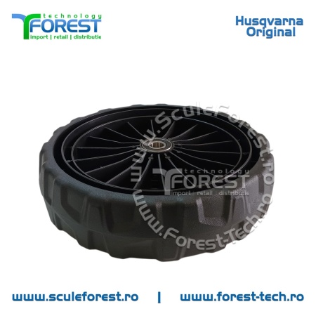 Roata spate originala pentru masina tuns gazon Husqvarna LC247, LC247i, LC247iX, LC247Li - Img 6