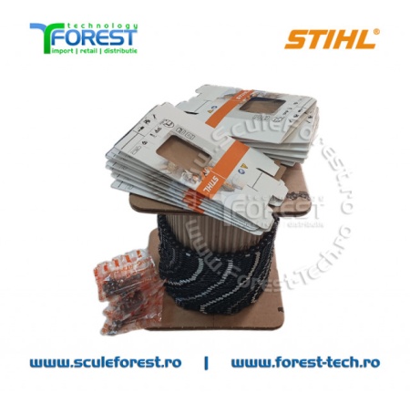 Rola lant drujba Picco Micro Mini STIHL pas 3/8" canal 1.1mm (colt rotund) - Img 5