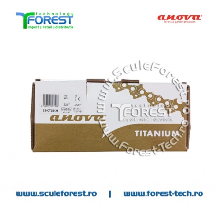 Rola lant drujba TITANIUM ANOVA pas 325 canal 1.5mm - Img 4