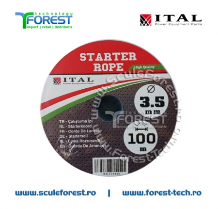Rola snur starter ITAL 3.5mm x 100m - Img 2