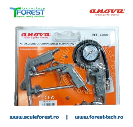 Set 5 accesorii pentru compresoare | SculeForest.ro - Img 2