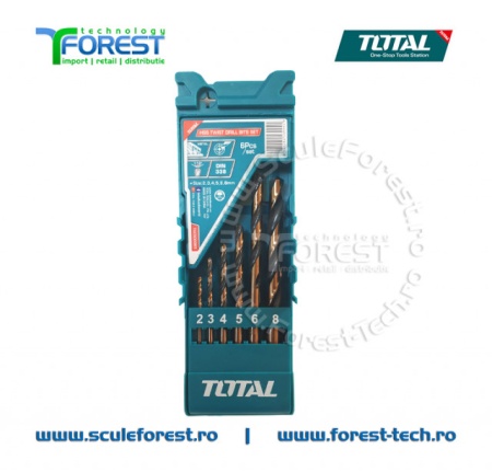 Set 6 burghie pentru metal TOTAL | SculeForest.ro - Img 3