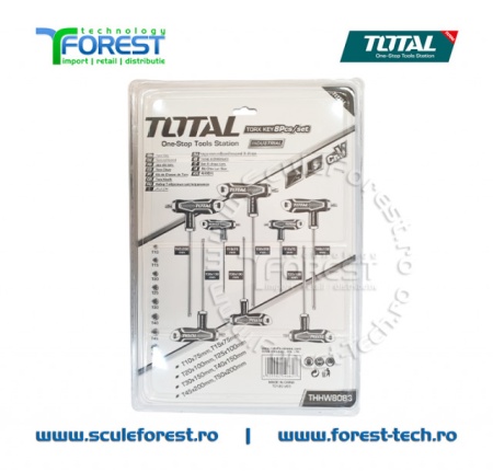 Set 8 chei torx TOTAL | SculeForest.ro - Img 2