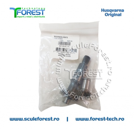 Set original pinioane angrenaj unghiular (reductor) motocoasa Husqvarna 343R, 345RX, 545RX, 545RXT - Img 8