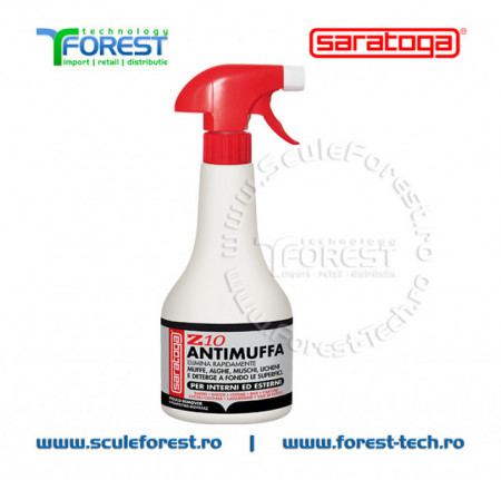 Solutie profesionala anti-mucegai si anti-muschi, pentru interior si  exterior Z10 Saratoga - 500ml