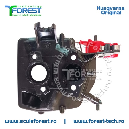 Suport filtru aer original compet pentru drujba Husqvarna 445, 450, 450S - Img 8