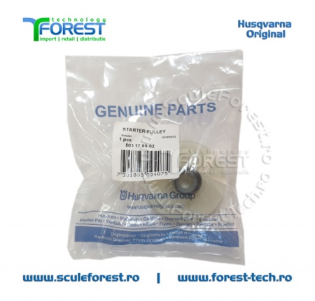Tambur demaror original pentru drujba Husqvarna 254, 262XP - Img 5