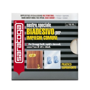 Banda dublu-adeziva pentru utilizari obisnuite 10m x 19mm