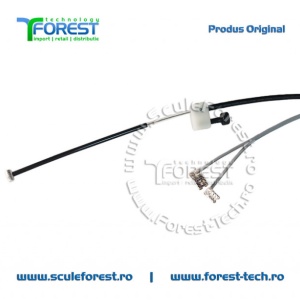 Cablu acceleratie complet original pentru motocoasa Husqvarna 355RX, 555RXT - Img 5