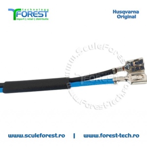 Cablu electric asamblat original pentru drujba Husqvarna 445, 450, Jonsered CS2245, CS2250 - Img 3