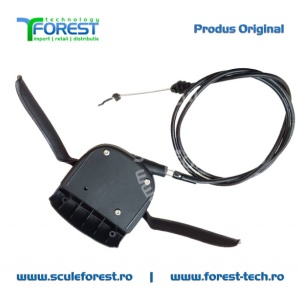 Cablu tractiune (propulsie) original COMPLET ptr. masina de tuns gazonul Husqvarna LC356V, LC356AWD - Img 4