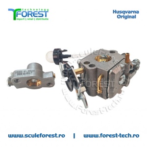 Carburator original model Ruixing pentru drujba Husqvarna 130, 135 MarkII - Img 2