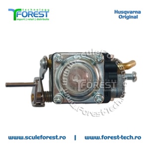 Carburator original pentru motocoasa Husqvarna 129R, 325RX - Img 7
