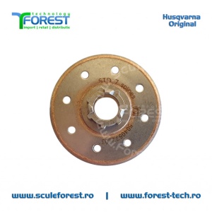 Carcasa ambreiaj originala pentru drujba Husqvarna 555, 562XP, Jonsered CS2260 cu sproket si rulment pas .3/8" - Img 3