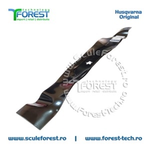 Cutit original dreapta pentru tractor Husqvarna TC242T, TC242TX - 550mm - Img 5