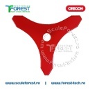Disc (cutit) motocoasa Oregon pt.iarba, 255mm, 3 cutite | SculeForest
