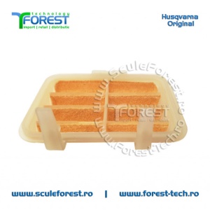 Filtru aer cu sita din pisla original pentru drujba Husqvarna 130, 135 Mark II - Img 5