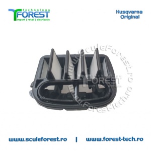 Filtru aer cu sita din plastic original pentru drujba Husqvarna 555, 560XP, Jonsered CS2258, CS2260 - Img 3