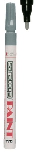 MARKER PAINT cu varf SUBTIRE culoarea GRI