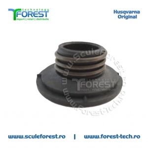 Melc ulei (pinion) original pentru pompa ulei drujba Husqvarna 340, 340e, 345, 345e, 445, 445II, 445S, 450, 450II, 450S, 450X, Jonsered CS2145, CS2150, CS2245, CS2250, McCulloch CS450