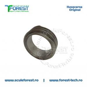 Melc ulei (pinion) original pentru pompa ulei drujba Husqvarna 40, 51, 55, Jonsered CS2050 - Img 4