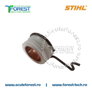 Melc ulei (pinion) original pentru pompa ulei drujba Stihl MS270, MS270C, MS271, MS271C, MS280, MS280C, MS291, MS291C - Img 4