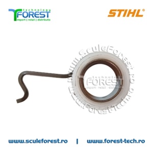 Melc ulei (pinion) original pentru pompa ulei drujba Stihl MS651, MS661, MS661C - Img 8