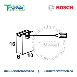 Perii colectoare (carbune) originale Bosch 1607014176 - Img 4