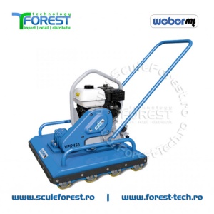 Placa compactoare cu role WEBER VPR 450 ptr. dale, pavaje - Img 2