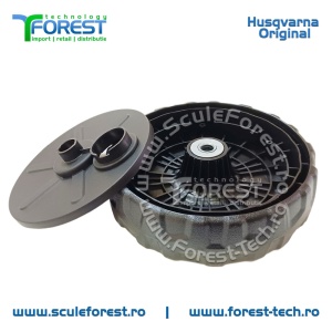 Roata spate originala KIT pentru masina tuns gazon Husqvarna LC151, LC151S, LC356V, LC356VP, LC153S, LC153P, LC251iS - Img 6