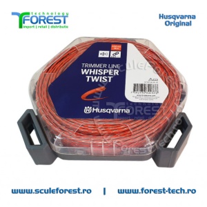 Rola fir trimmy 3.0mm x 48m Whisper Twist Gri - Img 3