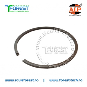 Segment compatibil pentru piston drujba Husqvarna 359, 455 Rancher - 47mm x 1.5mm - Img 2
