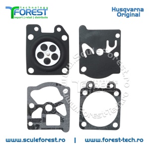 Set membrane carburator original drujba Husqvarna 51, 55 si motocositoare Husqvarna 245 R, 245 RX