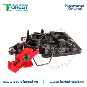 Suport filtru aer original compet pentru drujba Husqvarna 445, 450, 450S - Img 5